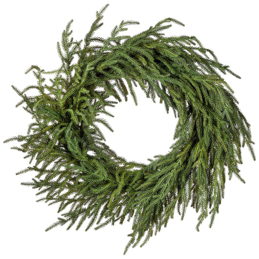 24" Norfolk Pine Wreath