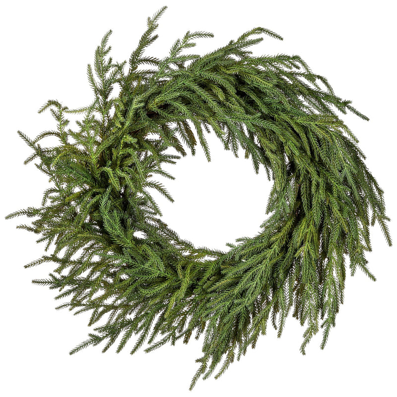 24" Norfolk Pine Wreath