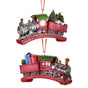 3.5" Toy Train Ornament Set Of 6