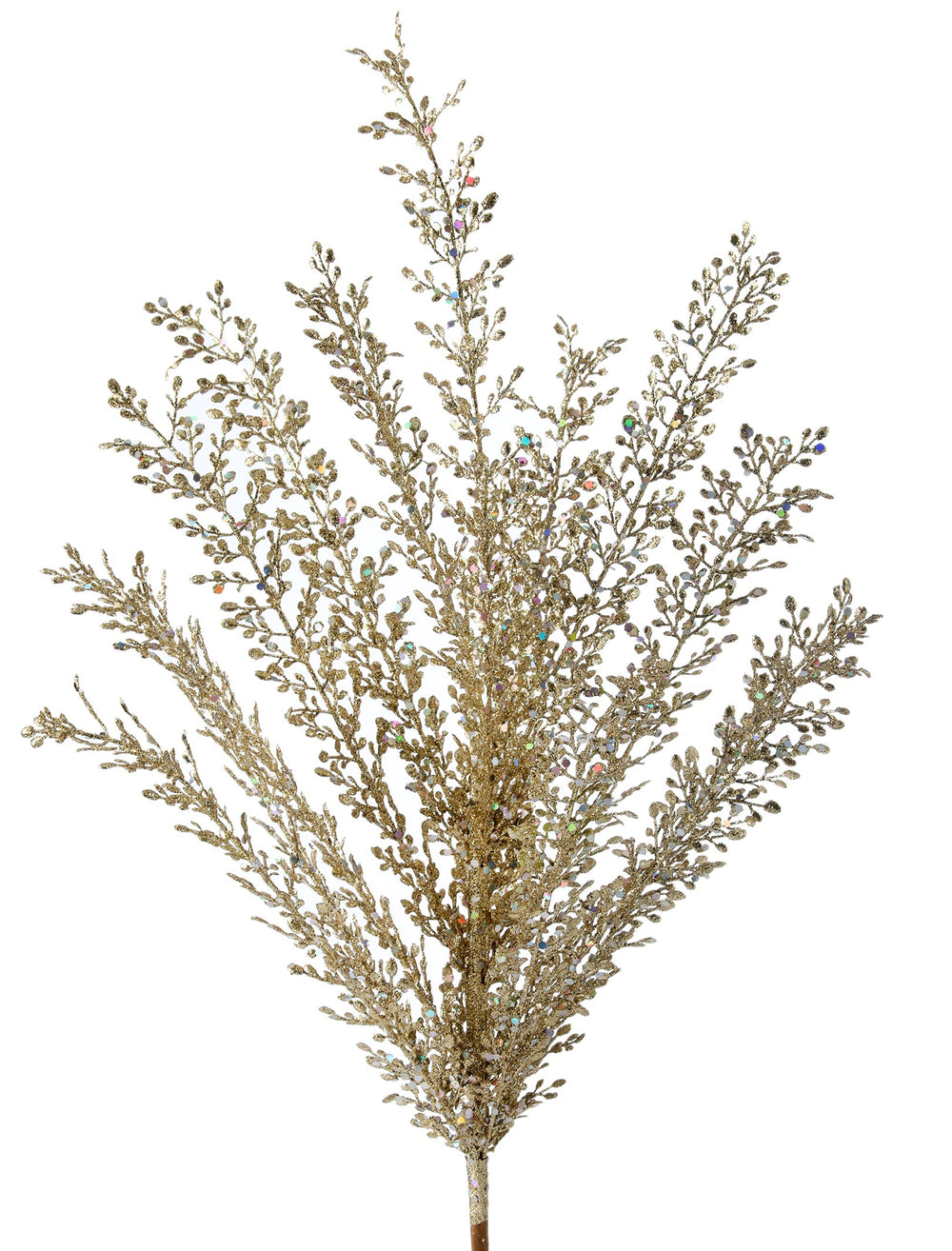 24" Glitter Artemesia Bush Set Of 6
