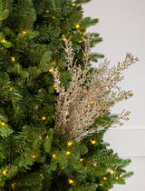 24" Glitter Artemesia Bush Set Of 6