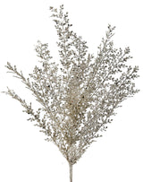24" Glitter Artemesia Bush Set Of 6