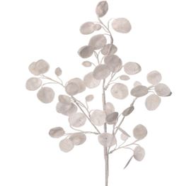 30" Glitter Leaf Spray Set Of 12