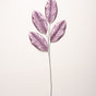 31" Lavender Magnolia Leaf Spray Set Of 6