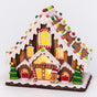 9.5" Battery Operated LED Candy & Cookie House