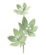 24" Pastel Candy Poinsettia Stem Set Of 6