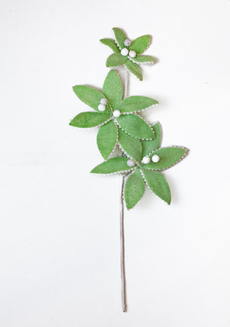Juego de 6 tallos de Poinsettia de caramelo pastel de 24"