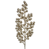 24" Glitter Cluster Berry Spike Pick Set Of 12