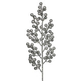 24" Glitter Cluster Berry Spike Pick Set Of 12