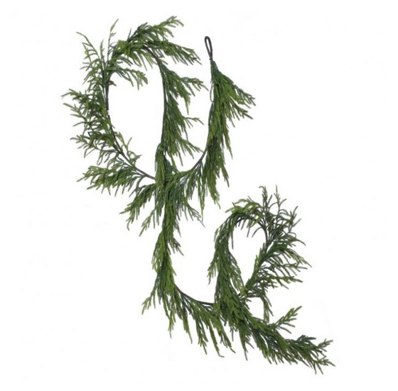 15 FT Norfolk Garland Unlit