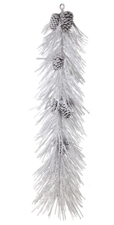 4 FT Snowy Pine Garland