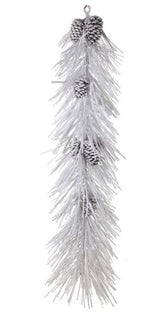 4 FT Snowy Pine Garland