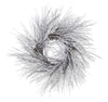 24" Snowy Pinecone Wreath