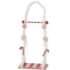 13" Red & White Elf Swing Set Of 2
