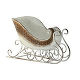 15" Cream Winter Sleigh