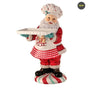 28" Chef Santa With Serving Tray