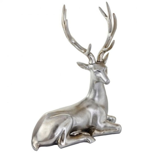 3.3 FT Lying Sleek Silver Deer