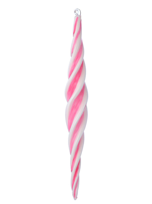 Juego de 2 adornos de bastón de caramelo de 30,48 cm