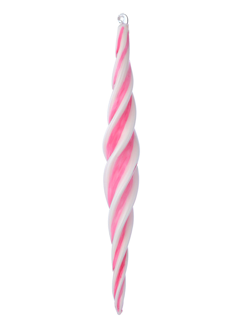 Juego de 2 adornos de bastón de caramelo de 30,48 cm