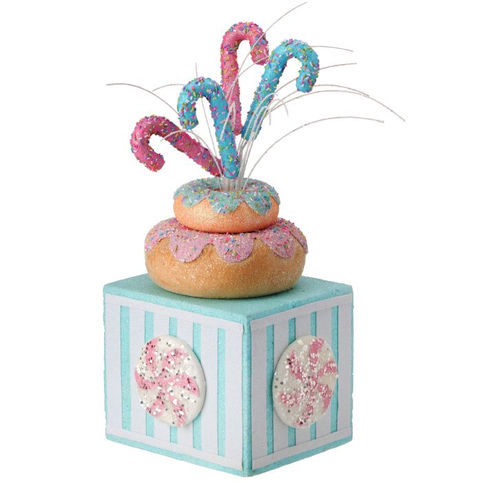 16" Glitter Sweets Stacked On Box