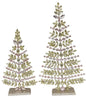 Set de 2 árboles de champán enjoyados de 15"-19"