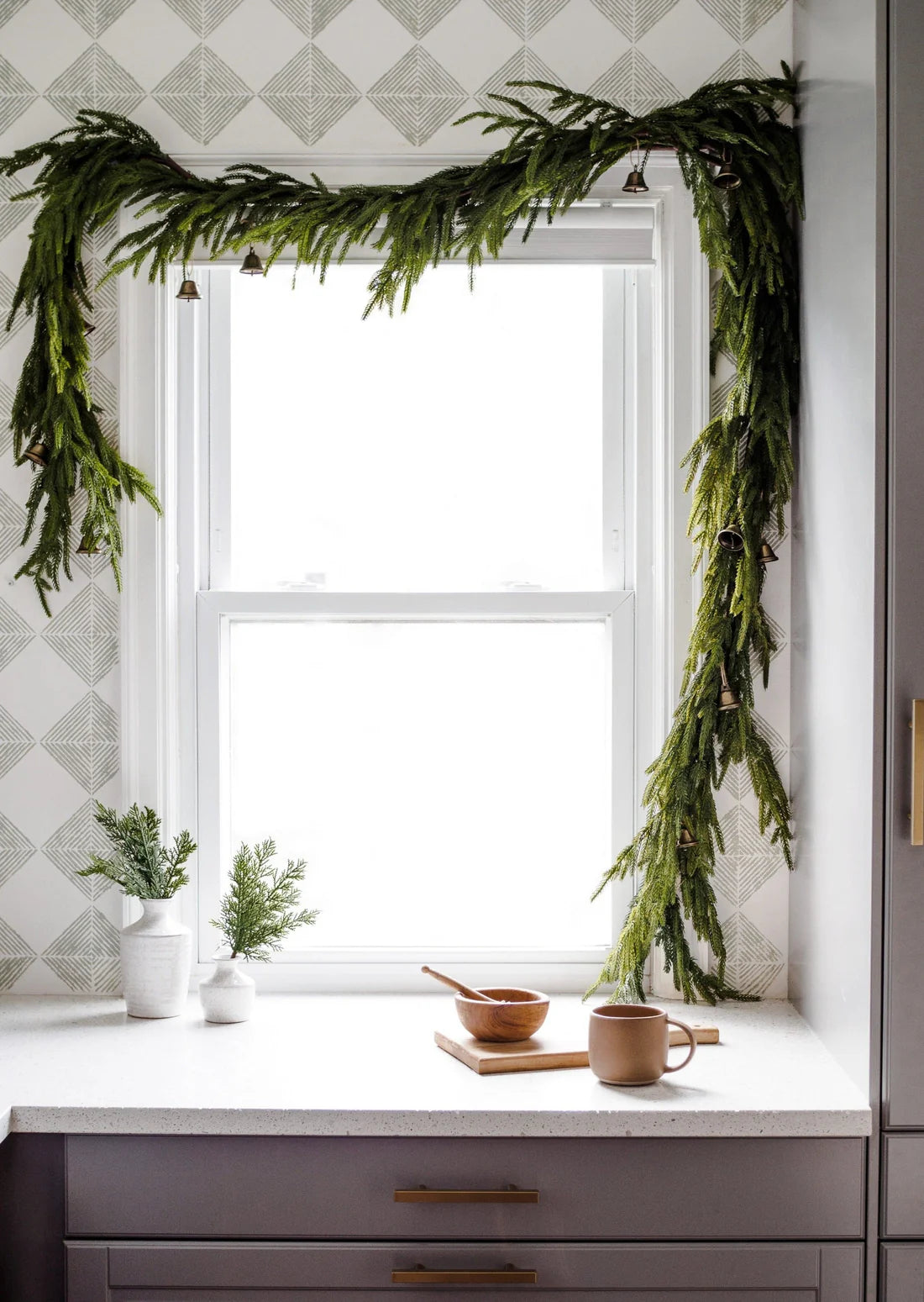 5 FT Forest Norfolk Garland