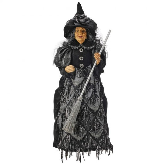 24" Elegant Standing Halloween Witch