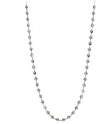 4 FT Clear Silver Beaded Jewel Garland