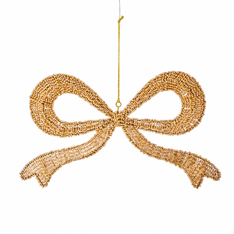 16" Champagne Jewel Gift Bow