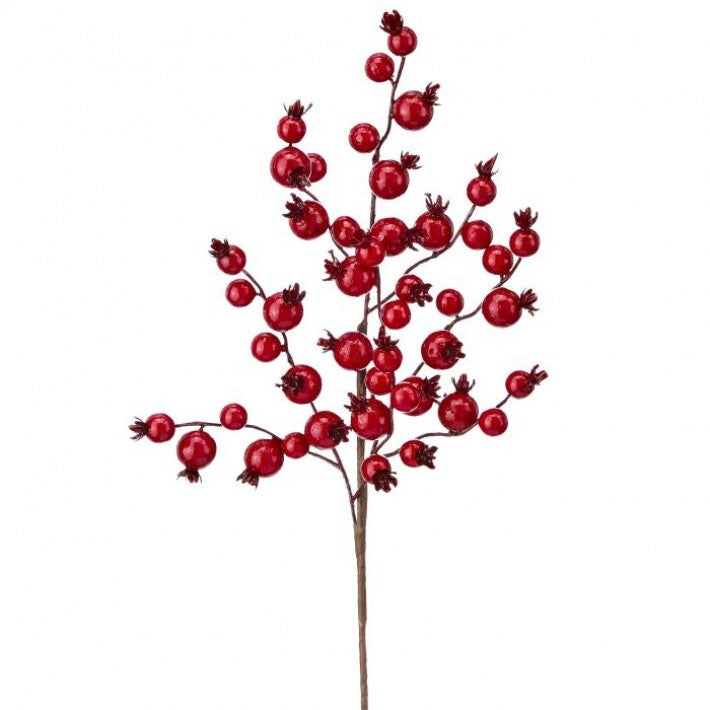17" Red Berry Ridge Pick Set Of 12