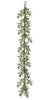 5 FT Green Glitter Spray Garland