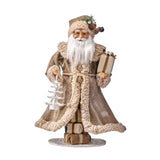 19" Winter Warmth Santa With Gift