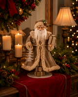 19" Winter Warmth Santa With Gift