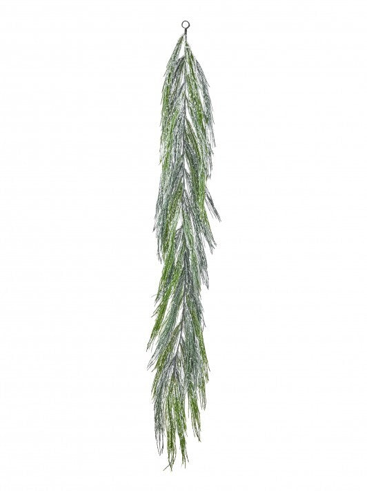 5 FT Iced Scotch Pine Garland