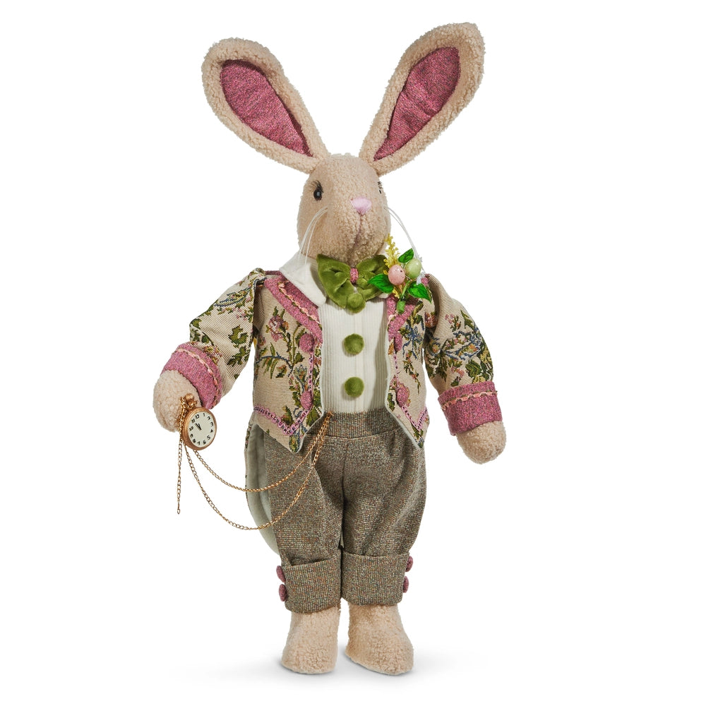 23" Mr. Bunny With Clock