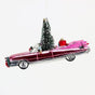 8.5" Pink Glass Caddy Ornament