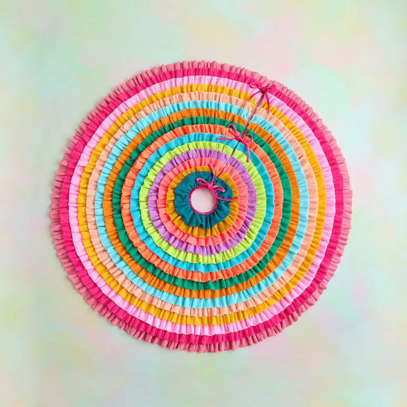 60" Color Pop Pleated Tree Skirt