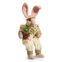 17" Mr. Spring Bunny Sitting With Basket