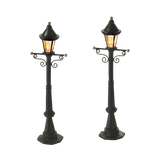 Village Accessory Uptown Street Lights Set Of 2