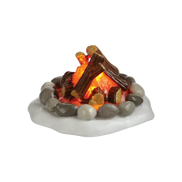 Village Accessory Campfire Lit Fire Pit