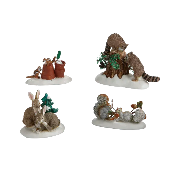 Village Accessory Friendly Neighbors Set Of 4
