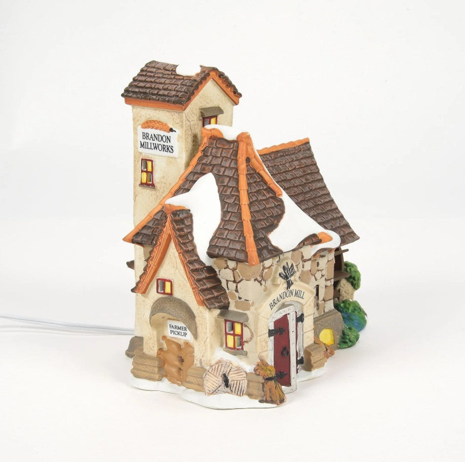 Dickens Village Brandon Mill