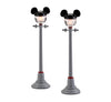 Farolas de Disney Village Mickey. Juego de 2.