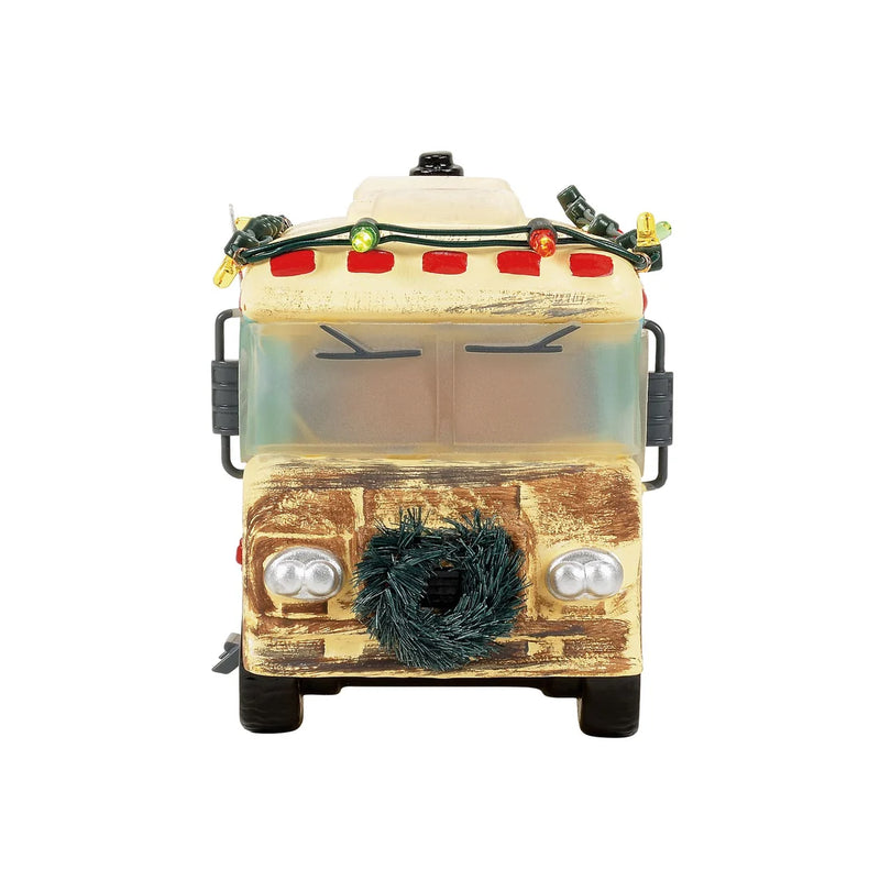 Snow Village "National Lampoons" Cousin Eddie's RV