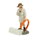 Snow Village "National Lampoons" Cousin Eddie In The Morning