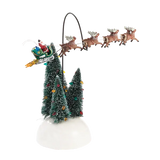 Snow Village "National Lampoons" Animated Flaming Sleigh