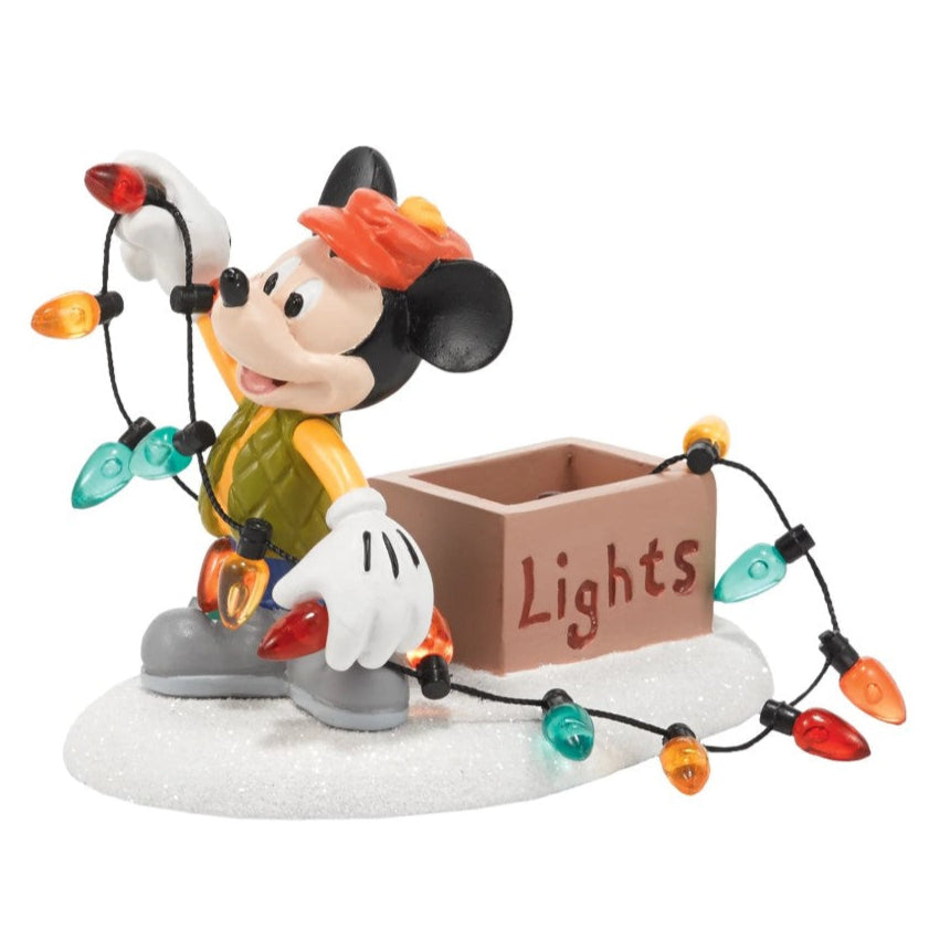 Disney Village Mickey Lights Up Christmas