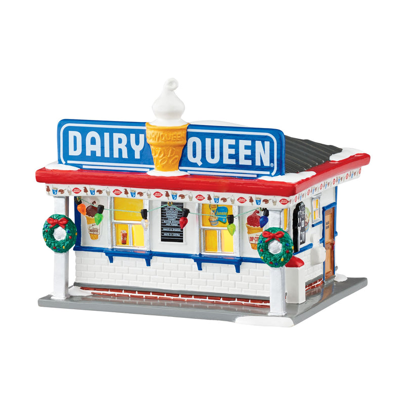 Snow Village Dairy Queen