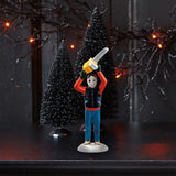 Snow Village "National Lampoons" Clark Trims The Tree