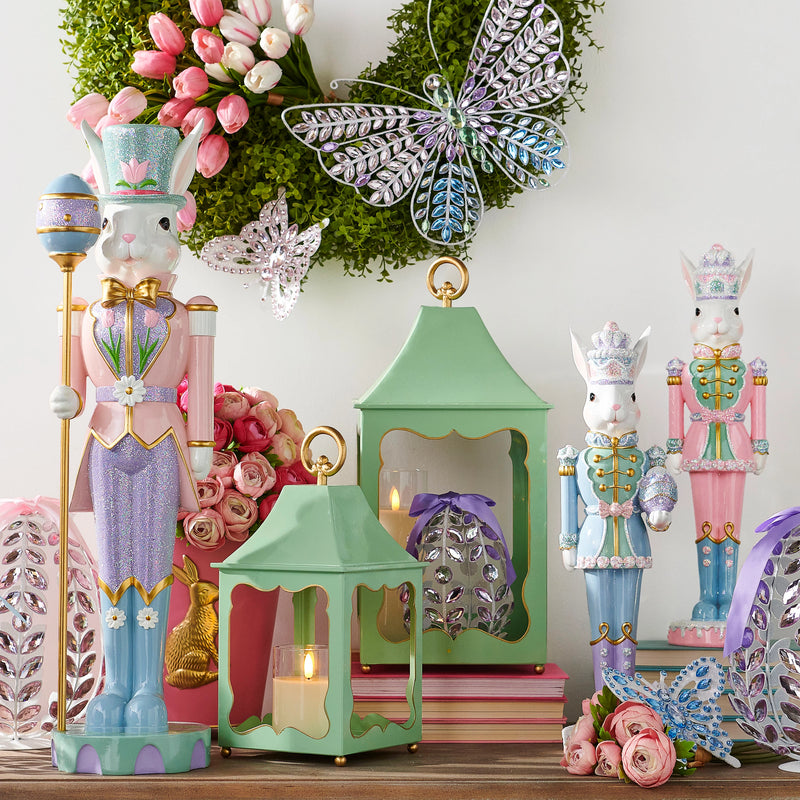 26" Pastel Easter Bunny Nutcracker
